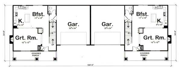 Floor Plan First Story