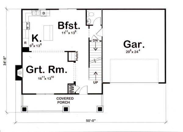 Floor Plan First Story