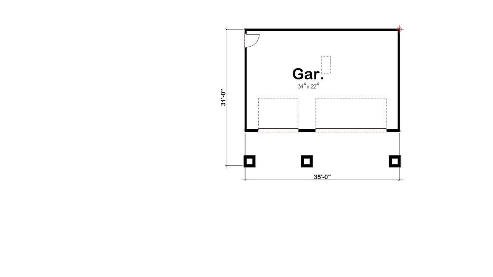 Floor Plan Garage