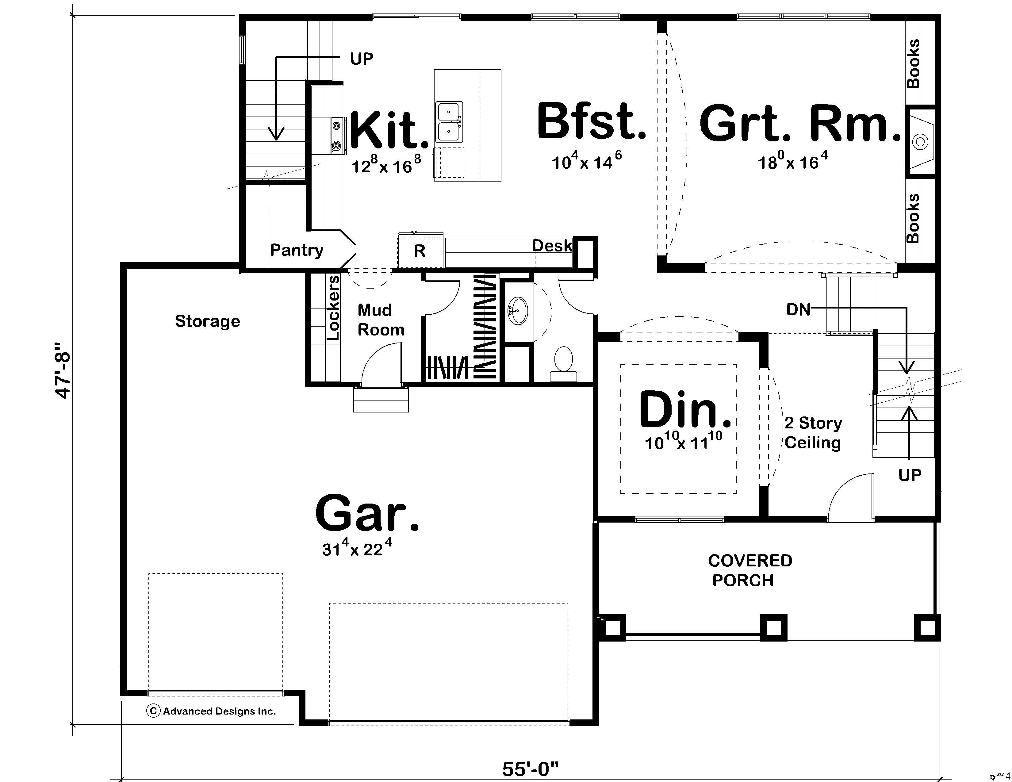 Floor Plan First Story