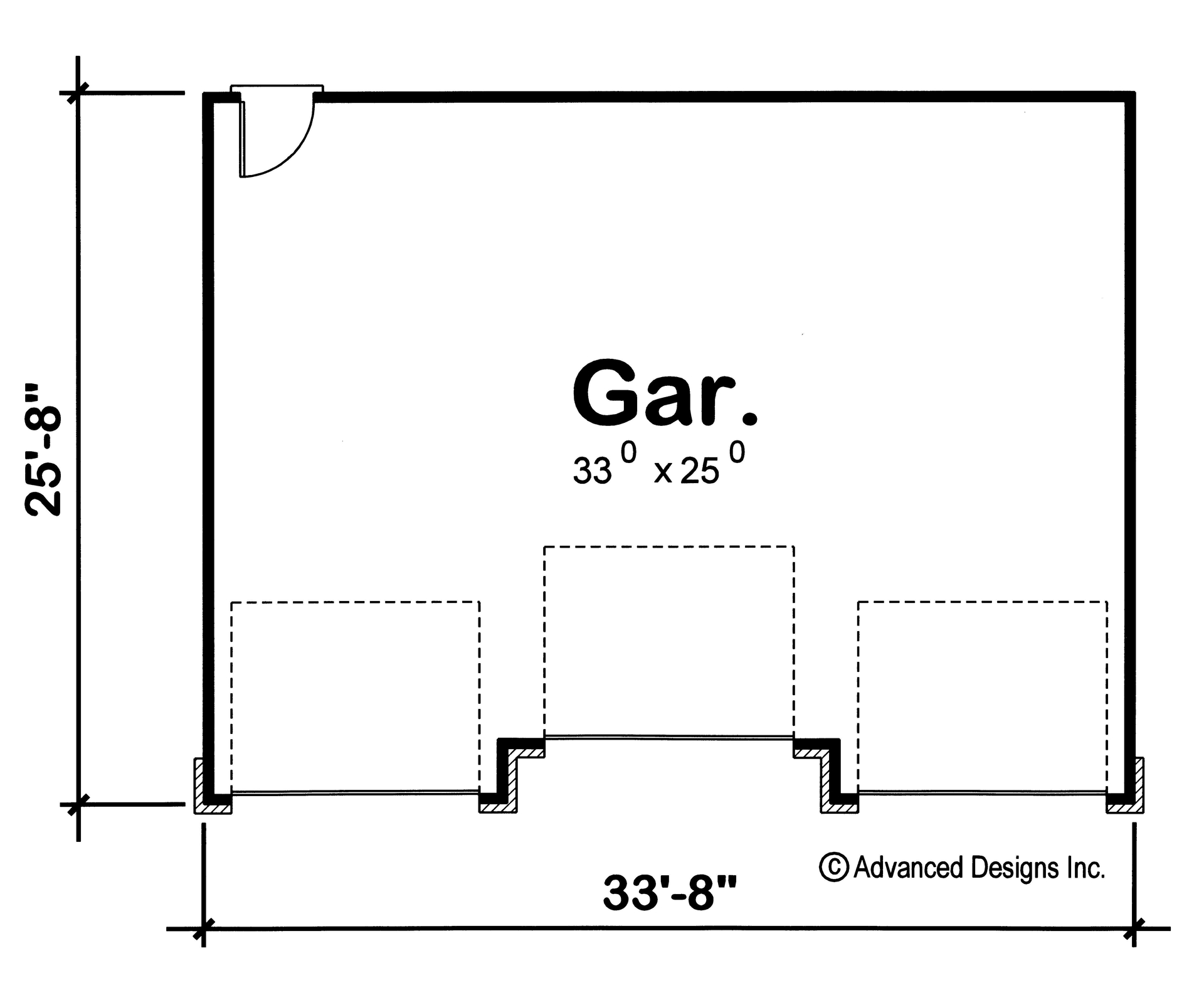 Floor Plan Garage