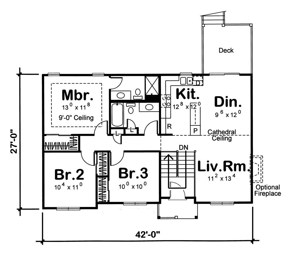 Floor Plan Main Level