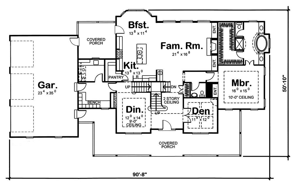 Floor Plan Main Level