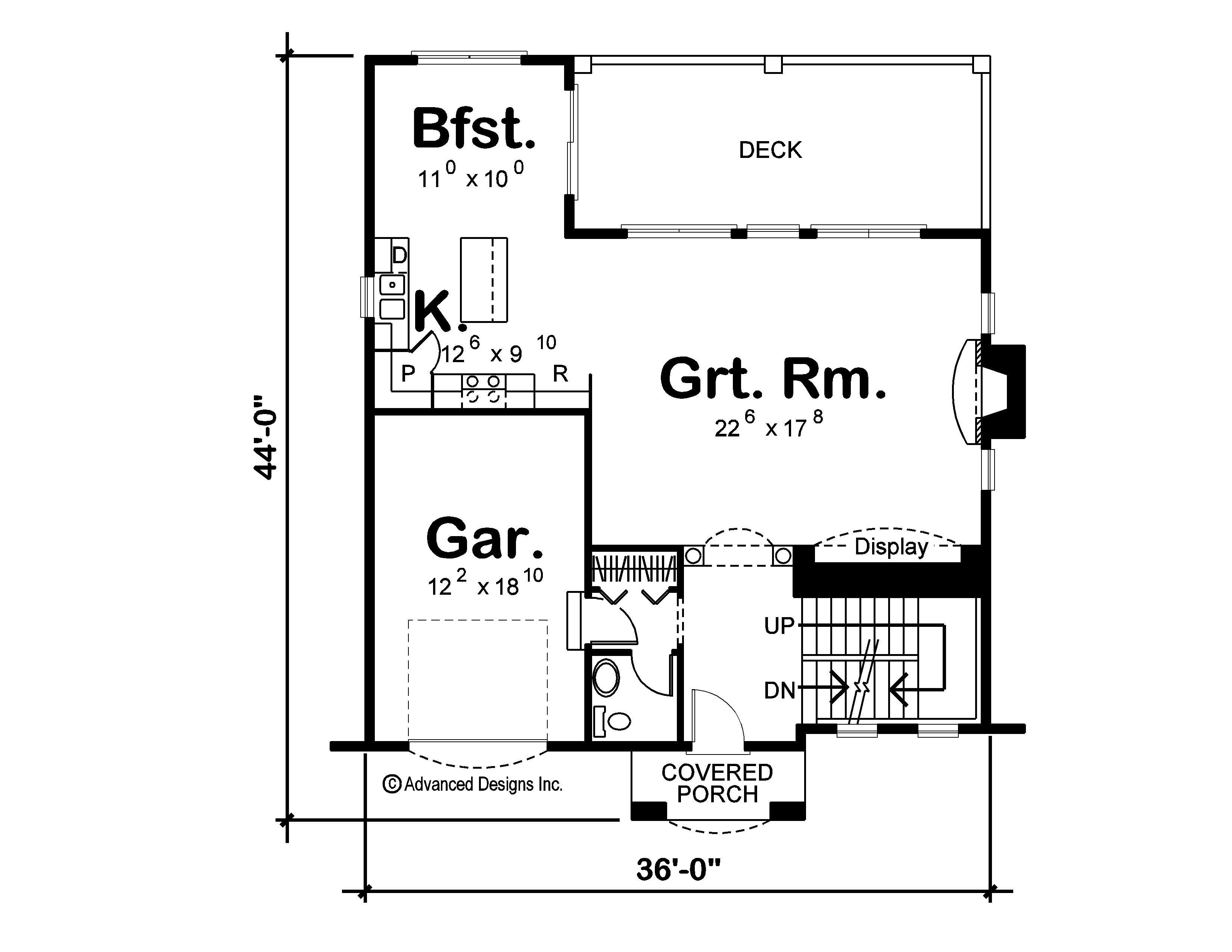 Floor Plan First Story