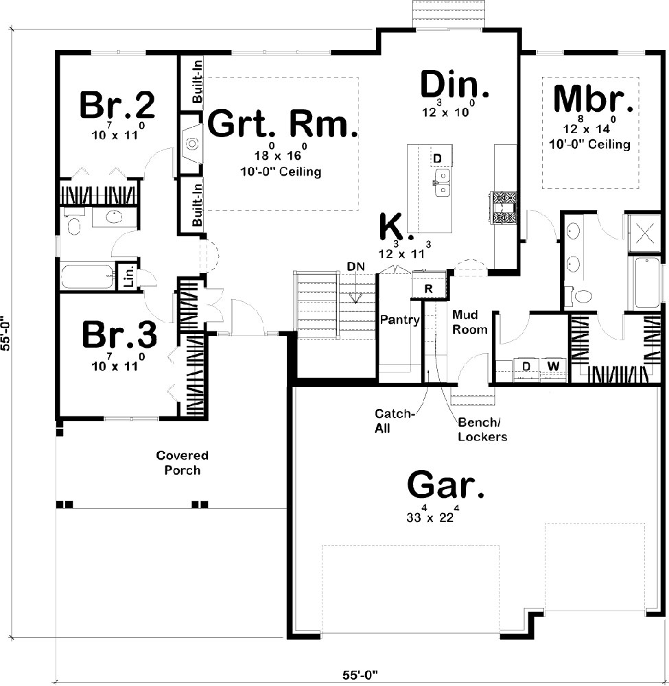 Floor Plan Main Level