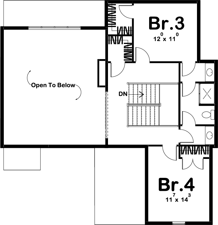 Floor Plan Upper Level