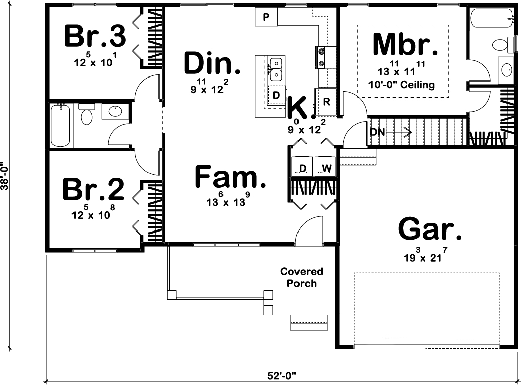 Floor Plan Main Level
