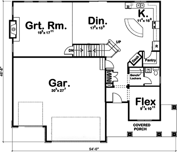 Floor Plan Main Level