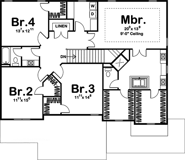 Floor Plan Upper Level