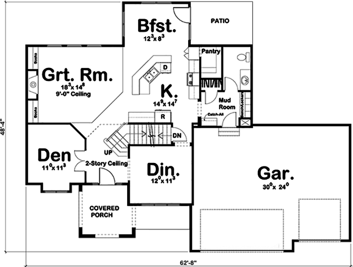 Floor Plan Main Level