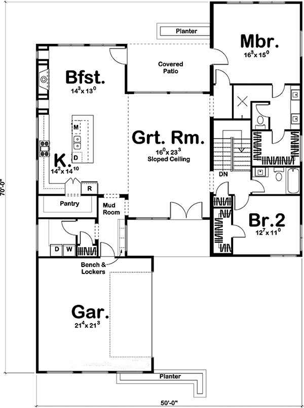 Floor Plan Main Level
