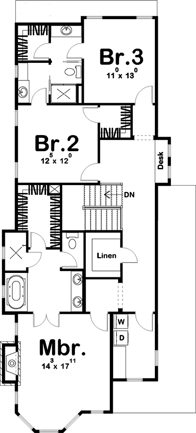Floor Plan Upper Level