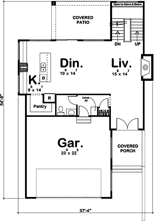 Floor Plan Main Level