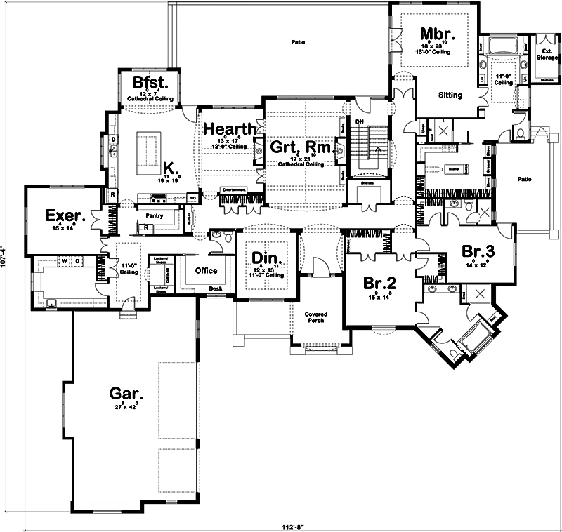Floor Plan Main Level