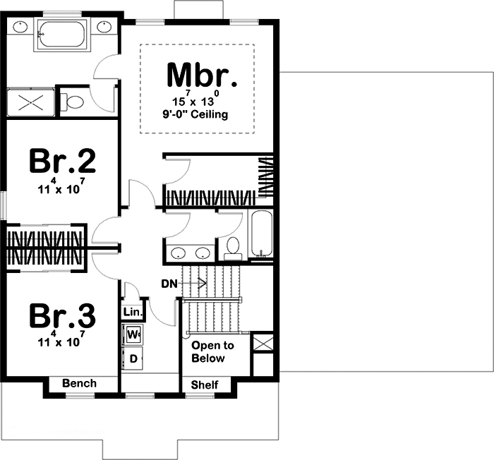 Floor Plan Upper Level
