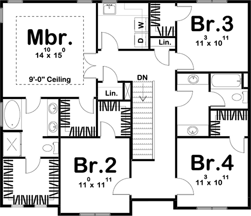 Floor Plan Upper Level