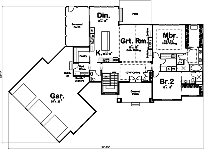Floor Plan Main Level