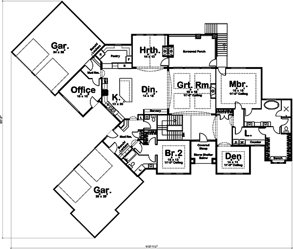 Floor Plan Main Level