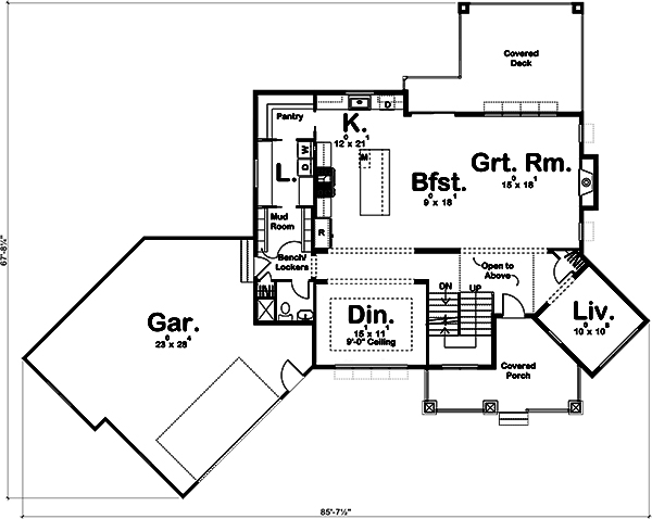 Floor Plan Main Level