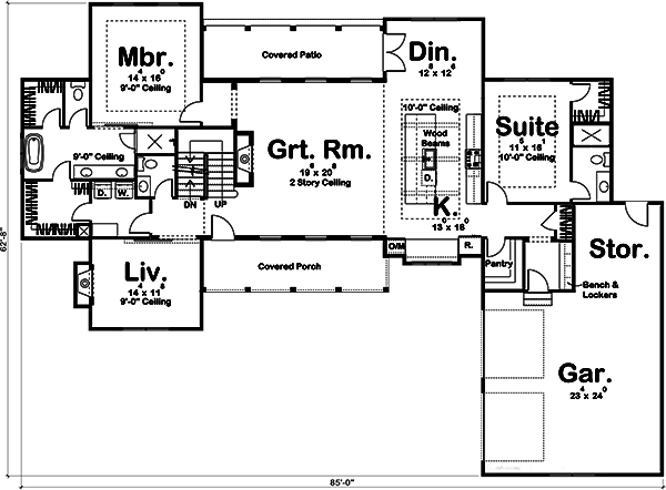 Floor Plan Main Level