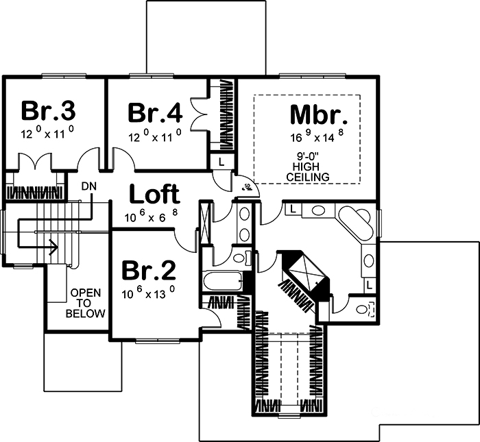 Floor Plan Upper Level