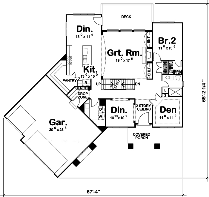 Floor Plan Main Level