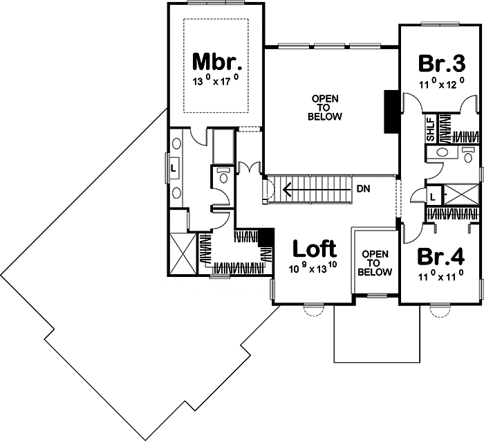 Floor Plan Upper Level