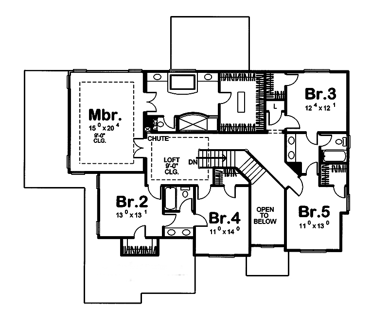 Floor Plan Upper Level