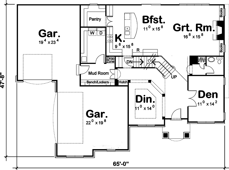 Floor Plan Main Level