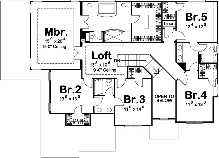 Floor Plan Upper Level