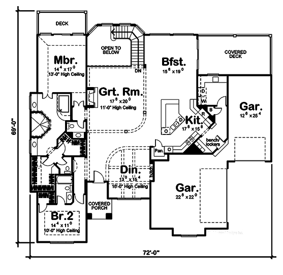 Floor Plan Main Level