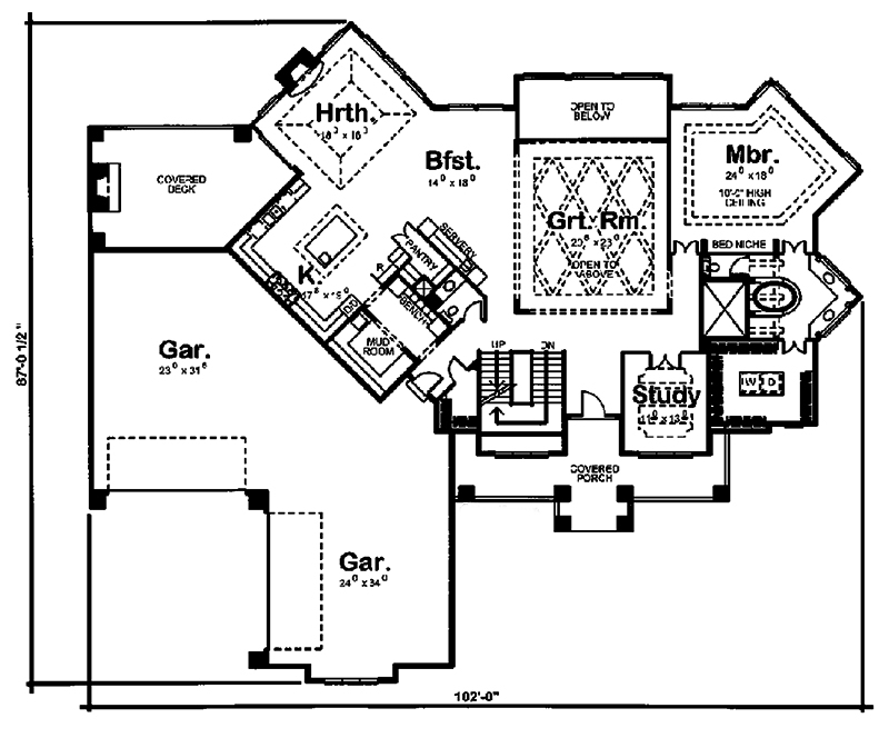 Floor Plan Main Level