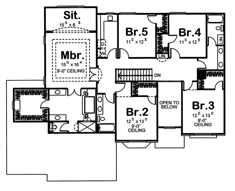 Floor Plan Upper Level