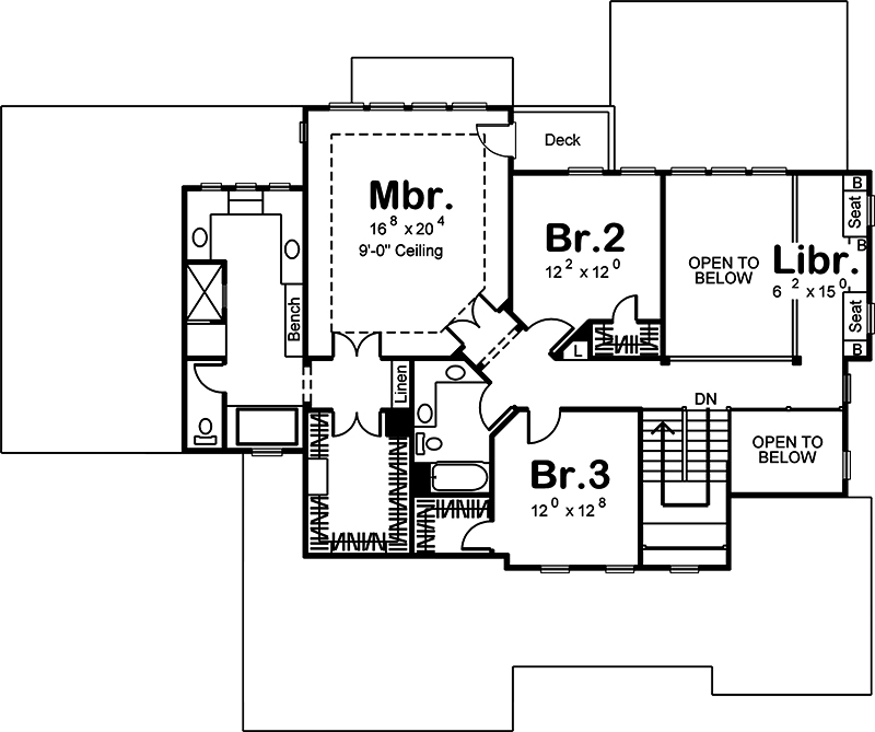 Floor Plan Upper Level