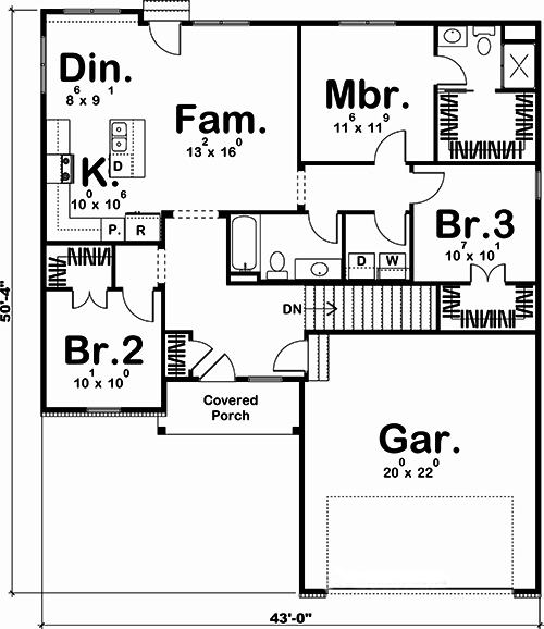 Floor Plan Main Level