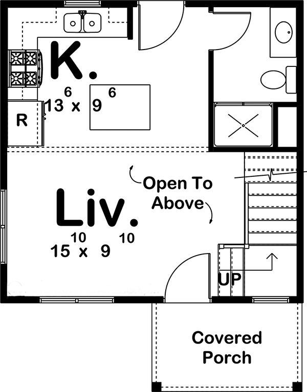 Floor Plan Main Level