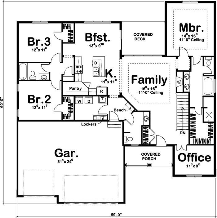 Floor Plan Main Level