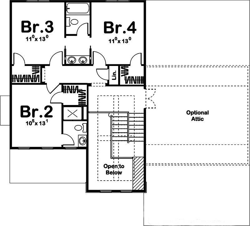 Floor Plan Upper Level