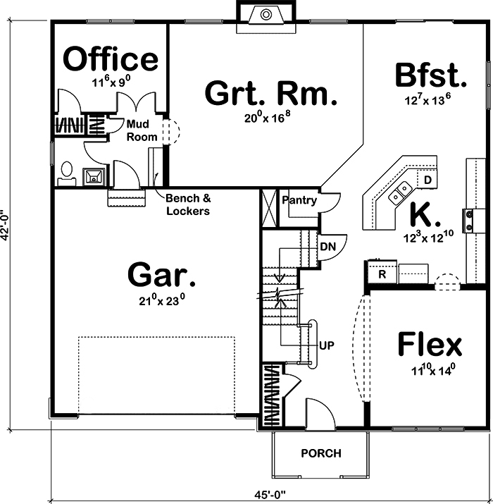 Floor Plan Main Level