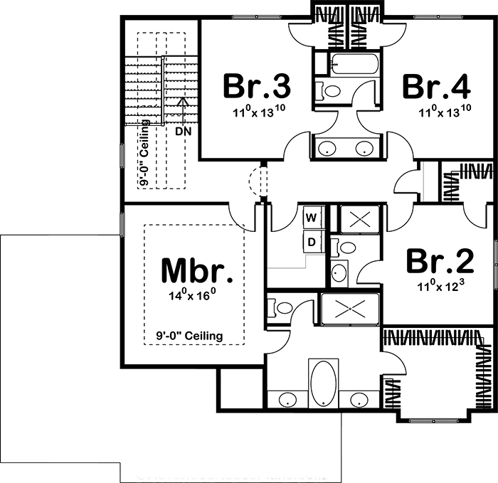Floor Plan Upper Level