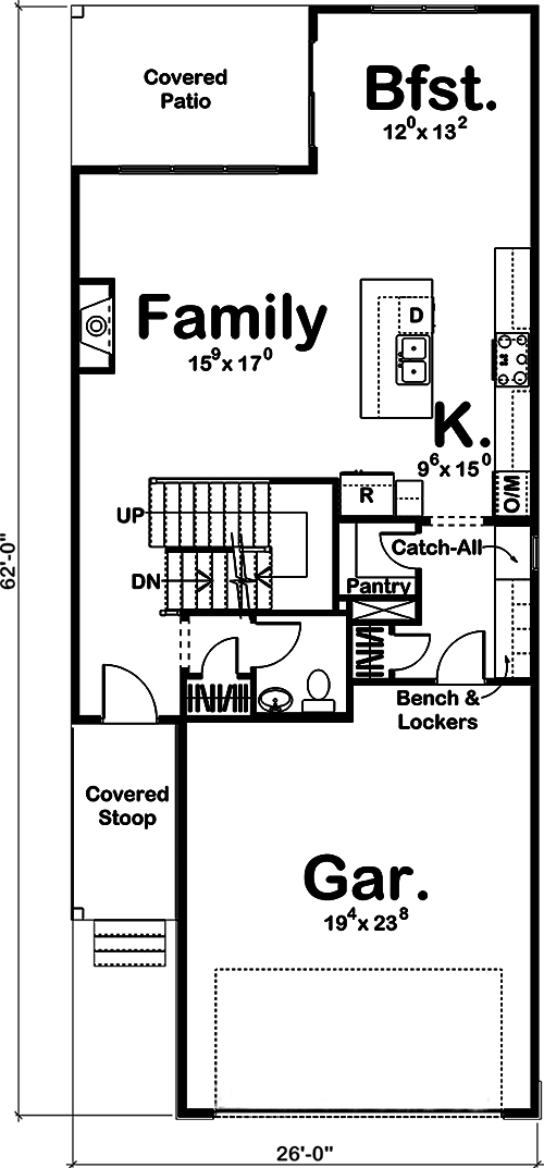 Floor Plan Main Level
