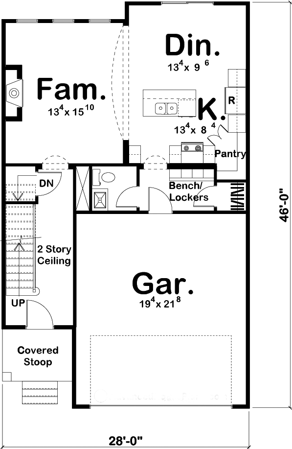 Floor Plan Main Level