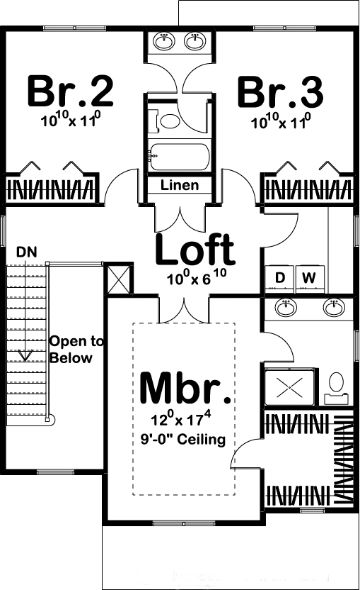 Floor Plan Upper Level