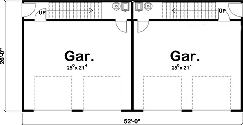Floor Plan Garage