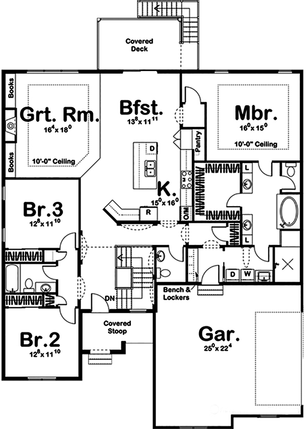 Floor Plan Main Level