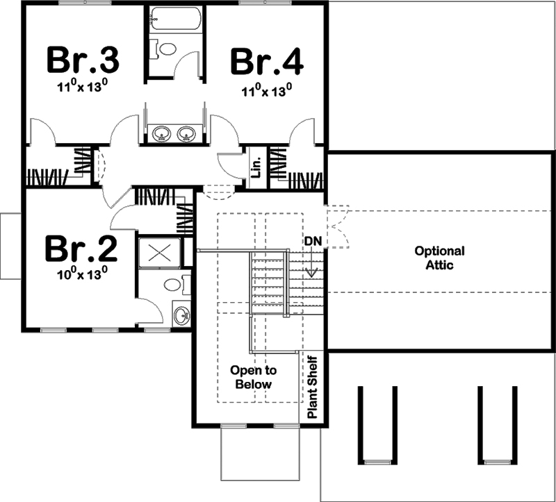 Floor Plan Upper Level