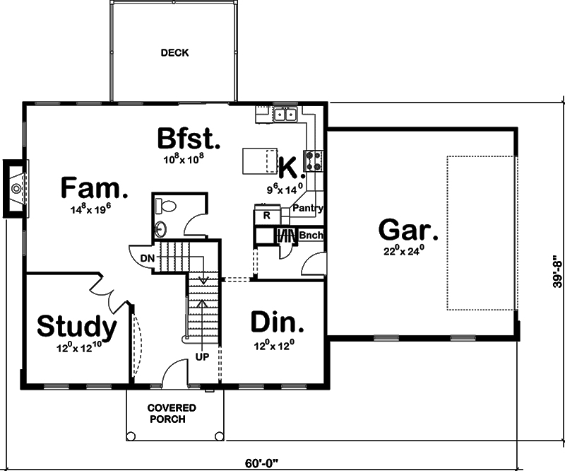 Floor Plan Main Level