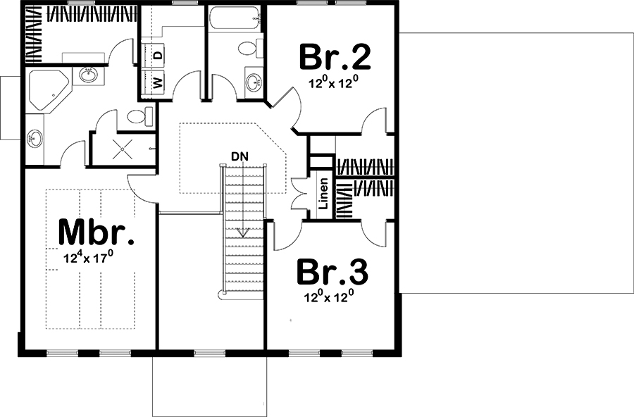 Floor Plan Upper Level