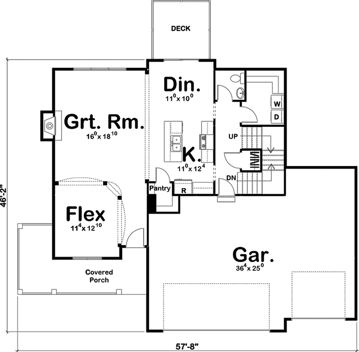 Floor Plan Main Level