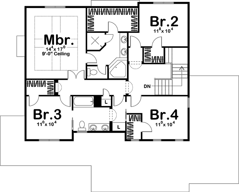 Floor Plan Upper Level
